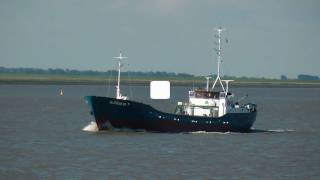 Kümo quotBJÖRN Mquot am 492010 auf der Elbe [upl. by Haldane654]