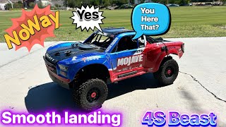 Arrma Mojave 4S Blasting  The park Floating suspension on point what a great rc [upl. by Sammer507]