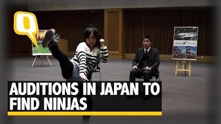 The Quint Japan Holds Auditions to Find Ninjas for 2020 Olympics [upl. by Krell698]