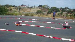 SoCalRCcom onroad race 1st Qualifying round 18 scale GT [upl. by Alraep]