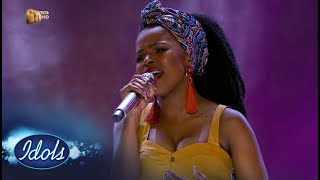 Top 3 Reveal Yanga – Mkulumsebenzi – IdolsSA  Mzansi Magic [upl. by Krutz]