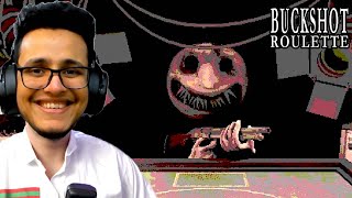 I Gambled My Life in Buckshot Roulette Horror Game [upl. by Iggem]