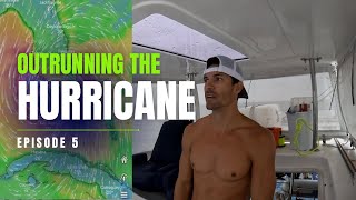 Sailing In A Hurricane outsailing hurricane Ian [upl. by Jelle639]