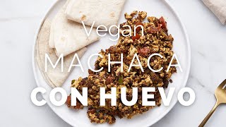 Jackfruit Machaca con Huevo Tofu Scramble with Jackfruit [upl. by Adnoma]