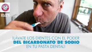 AampH MX  Blanquea tus dientes con bicarbonato de sodio en tu pasta dental [upl. by Akinek]