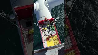 USCG Short Search and Rescue training on a Wind Turbine [upl. by Dianemarie]