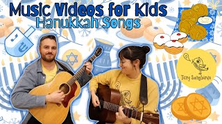 Hanukkah Songs for Children  Kids Songs  Dreidel Song  Tiny Songbirds  Music for ToddlersampBabies [upl. by Ahsenrat440]