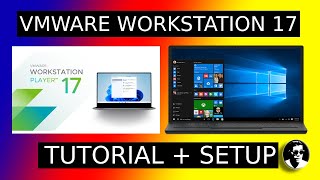 How To Install Vmware Workstation 17 and Setup Windows 10 [upl. by Christin731]