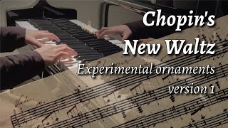 Chopins new waltz Lento with experimental ornaments ver 1  Bechstein A175  Nov 3 2024 [upl. by Alian]