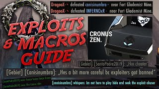 ESO ULTIMATE EXPLOIT MACRO CHEAT GUIDE  DragooX a CHEATER  ESO CRONUS [upl. by Naeruat363]