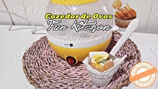 Testando o Cozedor de Ovos Fun Kitchen parte 2 [upl. by Artap]