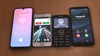 Incoming call amp Outgoing call at the Same Time HONOR 9SSamsung Galaxy S2 Android 11 A50Alcatel [upl. by Dorsy]