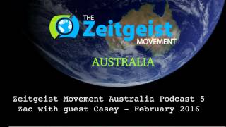 Zeitgeist Movement Australia  Podcast 5 [upl. by Demha]