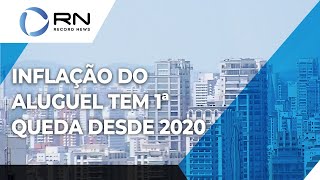 Inflação do aluguel tem 1ª queda desde fevereiro de 2020 [upl. by Meenen]