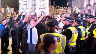 Behind the Scenes of Londons After Euro Final 2024  London Nightlife 4K [upl. by Marcelline]