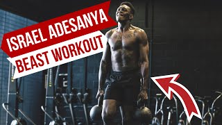 Israel Adesanya training  Highlights  Training World [upl. by Nickolaus]