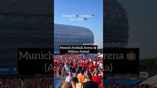 Denmark 🇩🇰 vs Serbia 🇷🇸 Match at Munich Football Arena 🏟️  Euro 2024 🇩🇪🏟️⚽️🏆 Euro2024 [upl. by Ez244]