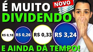 GRANDES DIVIDENDOS  7 AÇÕES ANUNCIANDO GRANDES DIVIDENDOS E AINDA DA TEMPO [upl. by Atsedom]