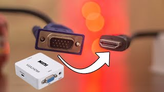 From VGA to HDMI ConverterAdapter [upl. by Temhem]