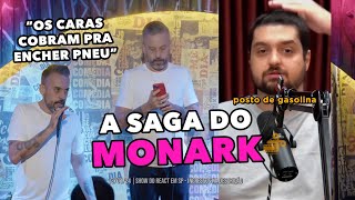 OS PERRENGUES DO MONARK NOS ESTADOS UNIDOS  Murilo Moraes React no Palco [upl. by Lalib]