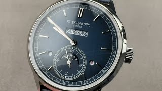 Patek Philippe 5236P InLine Perpetual Calendar 5236P001 Patek Philippe Watch Review [upl. by Esme742]