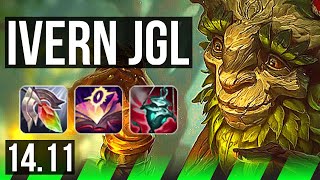 IVERN vs NUNU amp WILLUMP JGL  1024 700 games  EUW Grandmaster  1411 [upl. by Schnapp239]