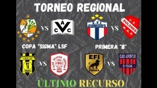 Torneo Regional La Punta vs Colegiales VM y Efi Juniors vs BAP Concarán en VIVO [upl. by Ecarret]