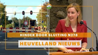 Heuvelland Nieuws hinder door sluiting N278 [upl. by Gavrilla]