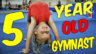 Adorable 5 Year Old Gymnast Kyleigh Ultimate Gymnastics [upl. by Dionne]