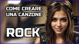 COME CREARE UNA CANZONE ROCK CON LINTELLIGENZA ARTIFICIALE  tutorial [upl. by Redlac995]