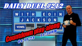 Live Countdown PlayAlong The Daily Duel 212 [upl. by Yarised]