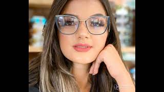 tendance lunettes de vue femme 2022 [upl. by Aihsital378]