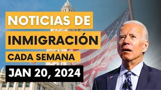 Noticias de inmigración cada semana  JANUARY 20 2023 [upl. by Giess]