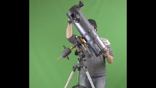 Unboxing of the Celestron Astromaster 130EQMD Motor Drive Telescope [upl. by Yendirb722]