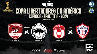 COPA LIBERTADORES DA AMÉRICA 2024  CÓRDOBA ARGENTINA  UNICAPIXABA X GAMELEIRA E CANADÁ X ARAGUARI [upl. by Kaazi]