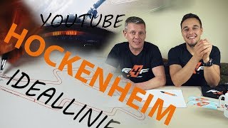 Die IDEALLINIE aum HOCKENHEIMRING  Matthias Meindl  Racing4Fun Chris [upl. by Akinnor]