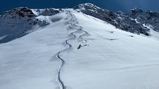 Les Contamines powder day [upl. by Jaquenette]