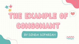 The Example of Consonant  English Phonetics and Phonology [upl. by Pippa]