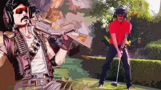 DrDisrespect Brings the VIOLENCE from APEX to the GOLF COURSE [upl. by Crofton131]