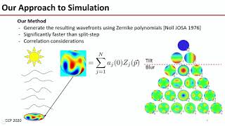 Simulating Anisoplanatic Turbulence by Sampling Correlated Zernike Coefficients [upl. by Heer]