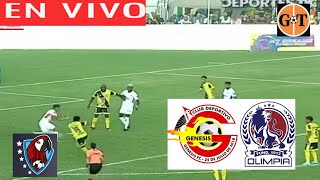 GENESIS VS OLIMPIA EN VIVO 🛑 HONDURAS  APERTURA  JORNADA 1 🌎GRANEGA [upl. by Nylla]