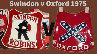 1975 Swindon Robins v Oxford Rebels AUDIO recording of Speedway [upl. by Remoh]