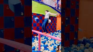 Trampoline park fun minivlog [upl. by Neelloj]