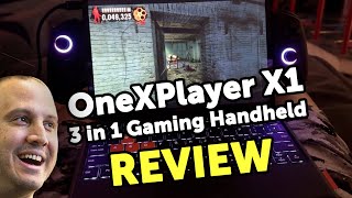 OneXPlayer X1 3in1 Gaming Handheld and Tablet The Future of Portability is nearly here [upl. by Kenimod]