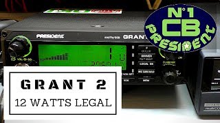 President Grant 2 on 12 watts UK legal power [upl. by Dnarb]