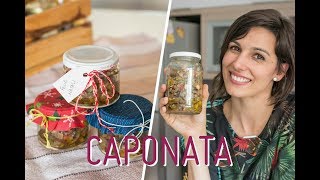 CAPONATA DE BERINJELA antepasto como fazer em casa e presentear os amigos [upl. by Swee]