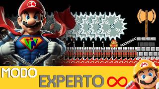 Toda la ESPERANZA en Nintendo 64MAN  EXPERTO INFINITO NO SKIP  SMM2  ZetaSSJ [upl. by Lesirg]