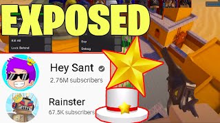 Roblox STAR CREATOR EXPOSED For HACKING On ARSENAL By RAINSTER [upl. by Lontson]