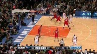 The Jeremy Lin Show Vs New Jersey Nets 2412 [upl. by Porcia804]