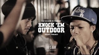 RAP IS NOW TV  MC KING vs UMA KNOCK EM OUTDOOR [upl. by Tammany]